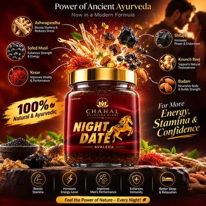 Chahal Ayurvedic Herbs – Night Date 250G