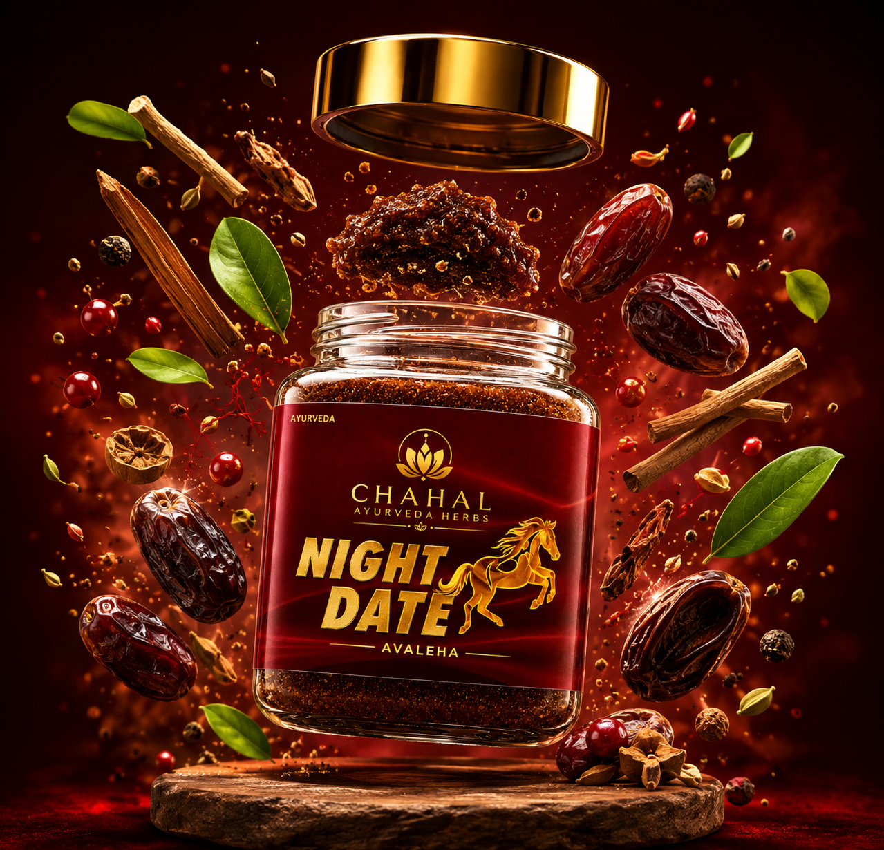 Chahal Ayurvedic Herbs – Night Date 250G